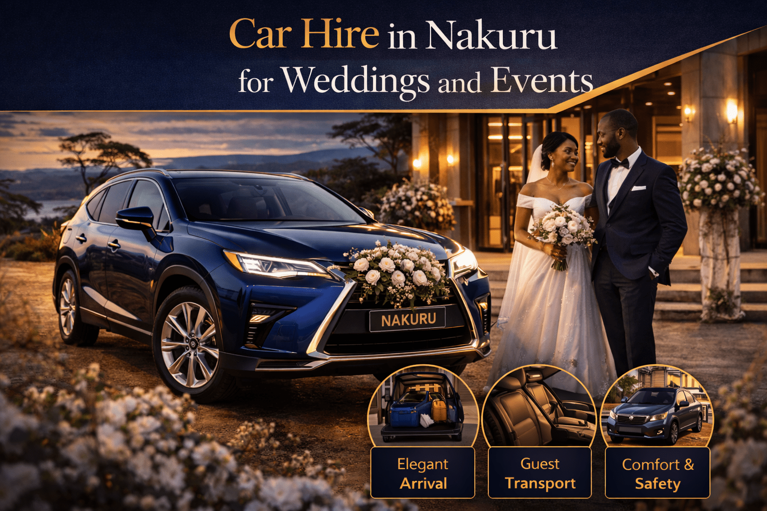 If you are searching for dependable car hire in Nakuru, finding the right car hire in Nakuru service can make all the difference in your travel experience. Many people choose car hire in Nakuru because it offers flexibility, comfort, and convenience for both short and long trips. Whether you need car hire in Nakuru for business meetings, family visits, airport transfers, events, or weekend travel, having access to a trusted provider matters. Our car rental in Nakuru service is designed to meet the needs of customers who want affordable, reliable, and professional transport solutions. With flexible booking options and well-maintained vehicles, our car rental in Nakuru packages are ideal for individuals, families, tourists, and corporate clients. When people look for quality car hire in Nakuru, they want a service that is simple to book, easy to use, and dependable at every stage, and that is exactly what our car rental in Nakuru experience is meant to provide. The growing demand for car hire in Nakuru shows that more people want practical transport options that fit their schedules and budgets. Our car hire in Nakuru service is suitable for customers who need daily transport, short-term travel, or long-term vehicle access without the burden of ownership. For those comparing options for car rental in Nakuru, it is important to work with a provider that understands convenience, customer support, and vehicle quality. That is why our car rental in Nakuru service focuses on clean vehicles, smooth booking, and responsive assistance. From solo travelers to families and business teams, our car hire in Nakuru packages are created to support different travel needs while maintaining comfort and reliability. Many customers continue to choose our car hire in Nakuru because our car rental in Nakuru solutions are designed to save time and reduce stress. For anyone planning personal or professional travel, car hire in Nakuru is one of the most convenient ways to move freely and comfortably. Our car hire in Nakuru service is useful for work trips, town errands, family visits, weddings, tourism, and executive travel. At the same time, our car rental in Nakuru packages are ideal for customers who want the freedom to travel on their own terms. People looking for car rental in Nakuru often want flexible packages, trusted service, and vehicles that are ready for the road, and that is what our car hire in Nakuru service aims to provide. Whether you are booking for one day or several weeks, our car hire in Nakuru and car rental in Nakuru options are structured to make travel easier and more comfortable. This is why our car rental in Nakuru service continues to be a preferred choice for customers who value convenience and quality. Affordable and professional transport is one of the key reasons many clients search for car hire in Nakuru. Our car hire in Nakuru service is built around the idea that quality should go hand in hand with value. Customers searching for car rental in Nakuru are often looking for more than just a vehicle, they want peace of mind, convenience, and dependable service throughout the booking period. That is why our car rental in Nakuru packages are designed to offer flexibility, fair pricing, and access to vehicles that suit different purposes. From compact cars for simple town movement to larger vehicles for events or family travel, our car hire in Nakuru options are meant to serve a wide range of needs. When customers choose our car rental in Nakuru, they enjoy practical solutions that help them travel with ease and confidence. Choosing the best car hire in Nakuru service means working with a provider that understands customer expectations and delivers real value. Our car hire in Nakuru service focuses on convenience, professionalism, and reliability, making it easier for clients to book and travel without unnecessary complications. People searching for car rental in Nakuru want clear communication, flexible terms, and cars they can trust, and our car rental in Nakuru service is built with these priorities in mind. Every car hire in Nakuru booking is handled with care so that clients can enjoy a smoother experience from the first inquiry to the final return. Whether the need is for tourism, business, leisure, or event transport, our car hire in Nakuru and car rental in Nakuru solutions are ready to deliver comfort and convenience. For anyone who needs reliable car hire in Nakuru, our service is committed to making car rental in Nakuru easy, affordable, and dependable.