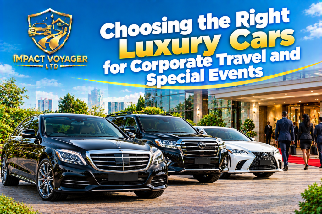 Choosing the Right Luxury Cars for Corporate Travel and Special Events