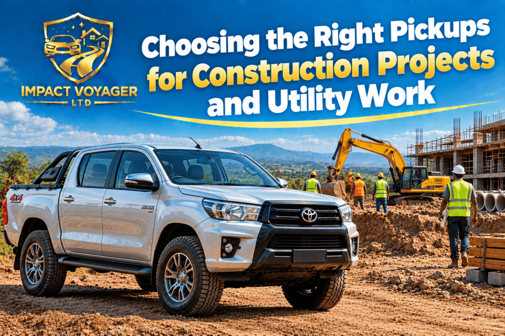 Choosing the Right Pickups for Construction Projects and Utility Work