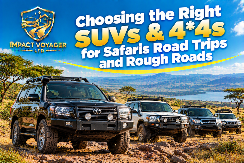 Choosing the Right SUVs & 4*4s for Safaris Road Trips and Rough Roads