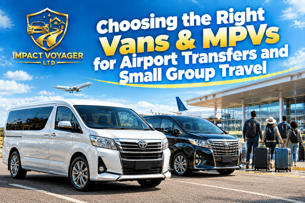 Choosing the Right Vans & MPVs for Airport Transfers and Small Group Travel