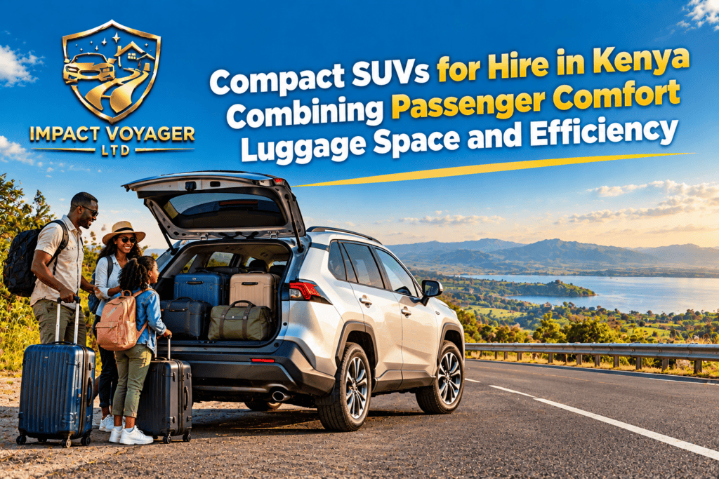 Compact SUVs for Hire in Kenya Combining Passenger Comfort Luggage Space and Efficiency