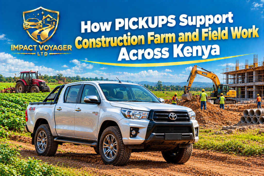 How PICKUPS Support Construction Farm and Field Work Across Kenya