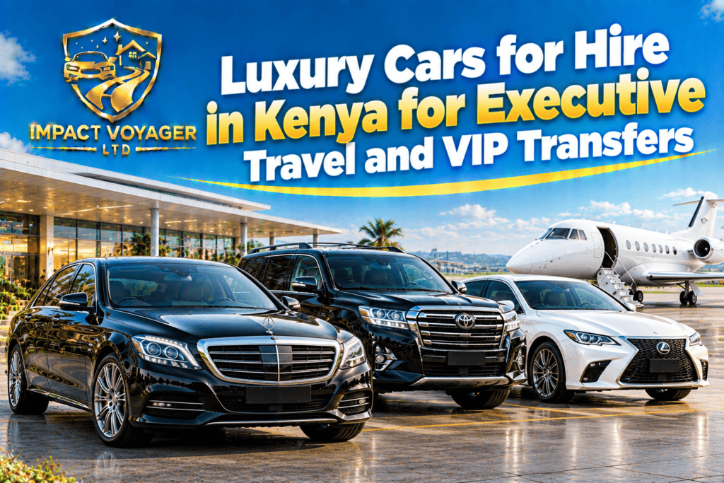 Luxury Cars for Hire in Kenya for Executive Travel and VIP Transfers