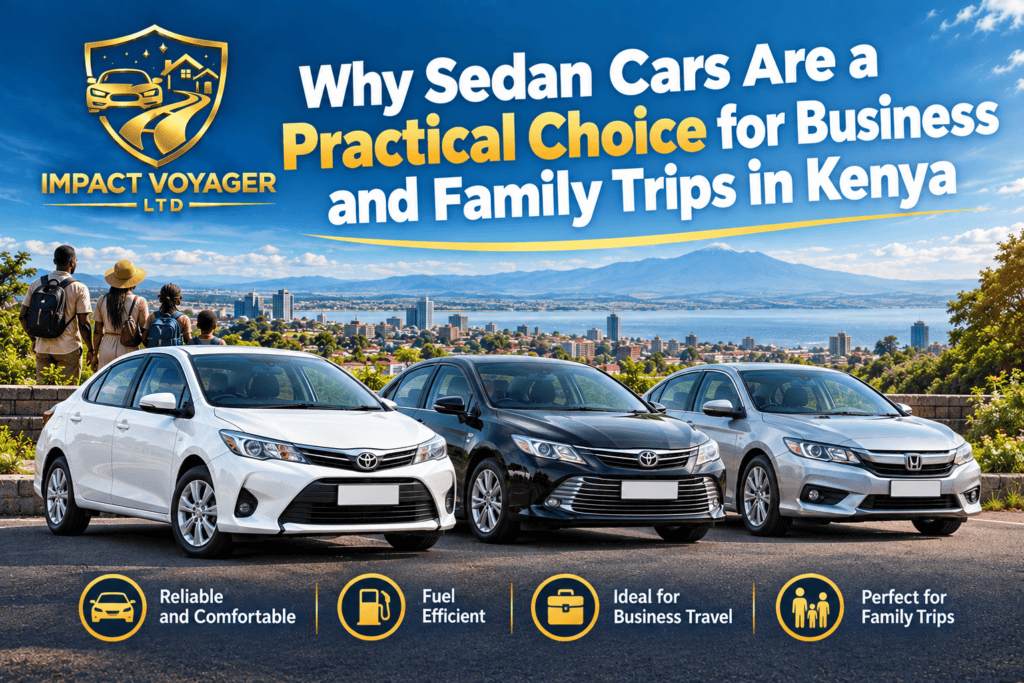 Why Sedan Cars Are a Practical Choice for Business and Family Trips in Kenya